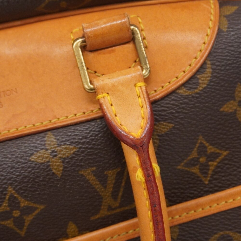 LOUIS VUITTON Authentic Brown Monogram Deauville Bag - Picture 6 of 16